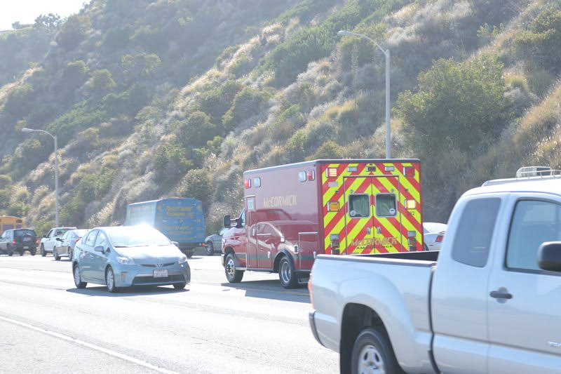 San Diego, CA - Semi-Truck Crash, Injuries on I-905