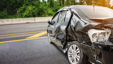 Two Hurt After Two-Car Rollover Crash on Hwy 101 Near Las Positas Rd
